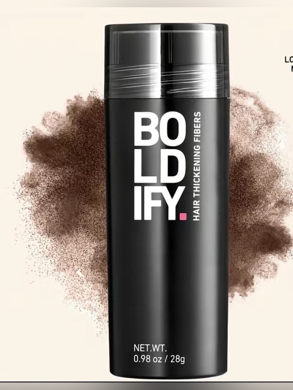 Boldify Hair Thickening Fibers for Thinning Hair - Dark Blonde- New